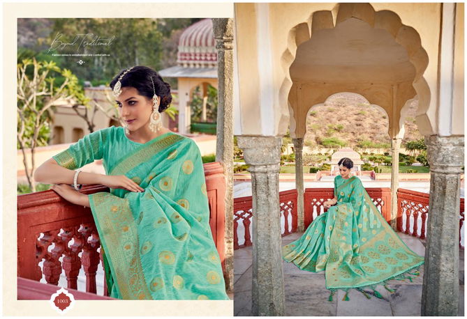 Neelambari Silk Nx By Sangam Heavy Linen Wedding Sarees Wholesale Shop In Surat
